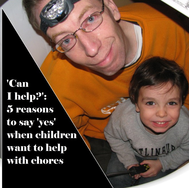 'Can I help?': 5 reasons to say 'yes' when children want to help with chores